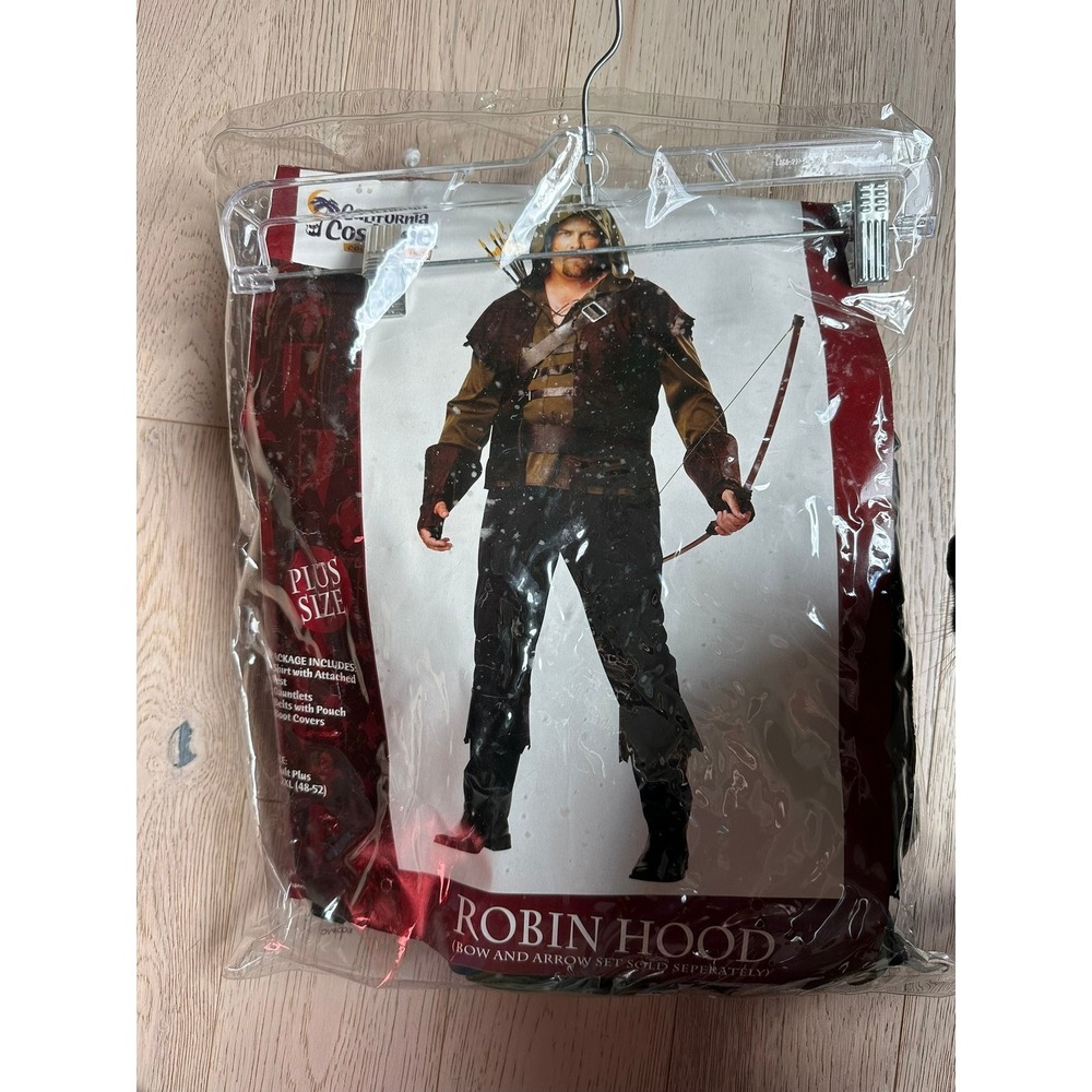California Costumes Robin Hood Plus Size Adult Men Costume 2XL 48-52 01695